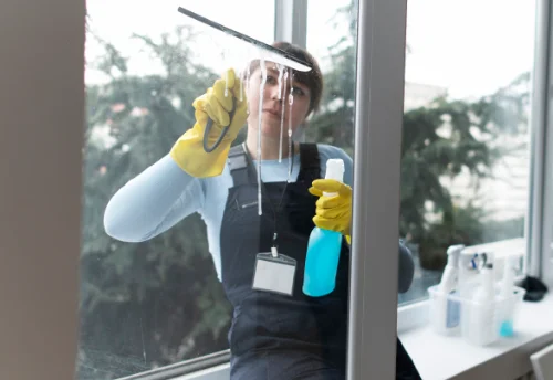 Nettoyage de vitres intérieures et extérieures à Valavoire